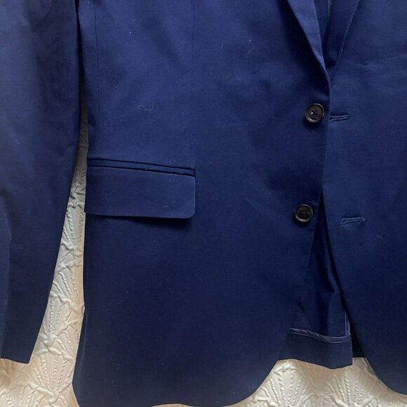 JF  Ferrar Men Suit Slim Navy Blue 360 4-Way  Stretch Winkle Resistan L 42/44 - Picture 5 of 9